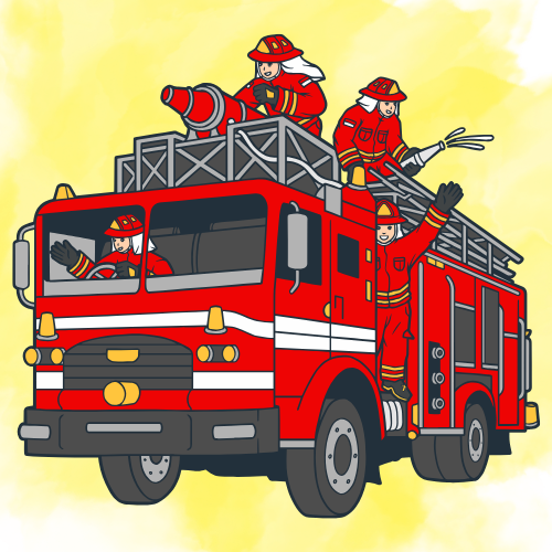 Event image Touch a Truck: Fire Truck Edition! Firefighter Q&A and Storytime
